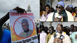 🚨URGENT: THIES LA COMMUNAUTÉ MOURIDE PROTESTE CONTRE LES PROPOS DE CHEIKH OUMAR DIAGNE