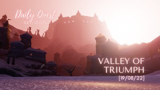 [19/08/22] Daily Quests | 🏆 Valley of Triumph 🏆 | Sky: COTL