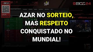 Azar no sorteio, mas respeito conquistado no Mundial!