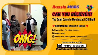 Inside Altai State Medical University: Dean's Visit to Indian Girl's Hostel