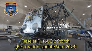 Fieseler Fi-156C-2 Storch (Restoration Update Sept 2024)