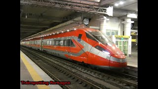 IL PRIMISSIMO FRECCIAROSSA 1000 CON LA NUOVA LIVREA FRECCIAROSSA 2022 A BOLOGNA CENTRALE AV!