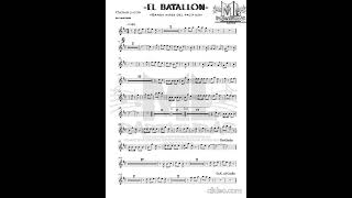 El batallon - banda aires del pacifico (partitura) #partitura #cover #partituraspdf #musicscore