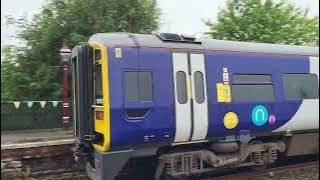 (Horn) Class 158 departs Appleby