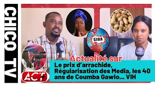 🔴#Publication de la liste des médias, Commercialisation de l’arachide, Lutte contre le VIH/Sida....