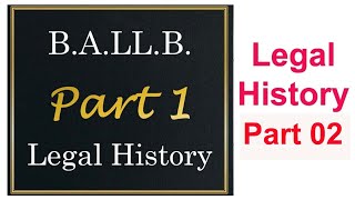 BALLB Part 1| Legal History| Live Class| RSU Students| Lecture 02 | Ballb semester history chapter 1