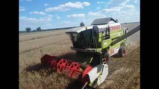 Żniwa 2016 z nowym nabytkiem!! |Claas 204, Zetor Crystal 12045|