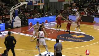 Unieuro Forlì - Umana San Giobbe Chiusi 82-74 | Gli highlights della partita