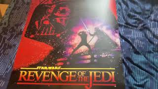 Star Wars Revenge Of The Jedi Poster Signed ( RARE ) Reveal and Review