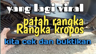 cek rangka esaf vario 160