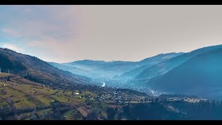 Filmare cu drona satul Madei, Borca | Drone in air