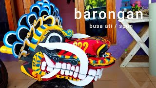 membuat barongan telon dari busa ati atau spon (part 3)