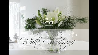 White Christmas - Home decor Joulusisustus