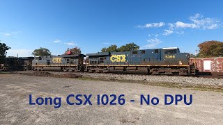 CSX I026 with 5366, 5465, 3244 in Athens