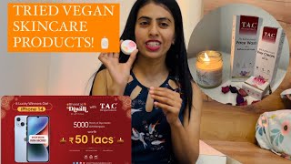 TAC- The Ayurveda products honest review|| Vegan Skincare brand