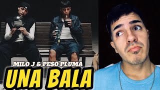 REACCIÓN A // UNA BALA - MILO J & PESO PLUMA