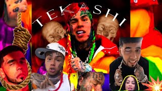 Reta oficial mente Tekashi69 A Anuel AA y Yailin: