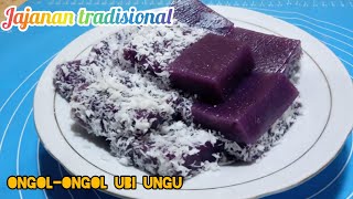 resep membuat Ongol-ongol ubi ungu yang paling enak, di jamin anti gagal