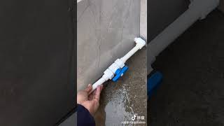 How to properly connect the hose.