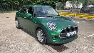 Walk Around 2020 MINI 5 Door Hatch in BRITISH RACING GREEN