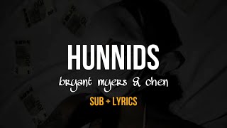 Hunnids (Sub+Lyrics) - Bryant Myers & Chen