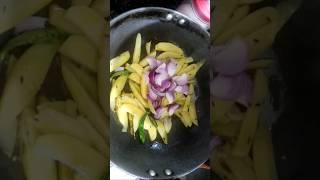 आलू प्याज फ्राई #food #haryanastreetfood #streetfoodcooking #shortsviral #cooking #satisfyingsounds