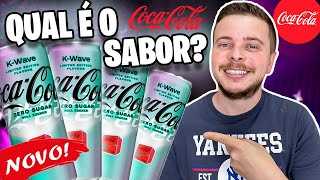 NOVA COCA COLA K-WAVE EDIÇÃO LIMITADA - QUAL O SABOR? COCA COLA K-POP