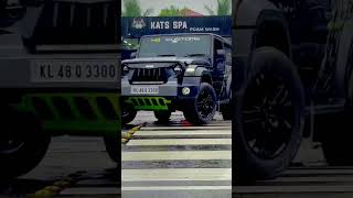 Black Full modified driving in rain #shorts #trending #shots #youtube #fortuner #youtuber #short