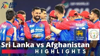 Asia Cup 2022 - 1st Match | Sri Lanka vs Afghanistan Match Playing | SL vs AFG Playing 2022 dubai