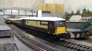 'Visiting loco' Lima Class 73 73101 "Brighton Evening Argus"