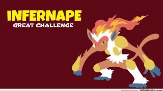 POKÉMON SHUFFLE MOBILE | Infernape! (itemless) | Great Challenge