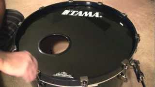 How I tune my Bass Drum