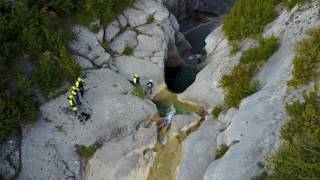 Canyoning in Sierra de guara, Spain, 2017 with Alpicenter