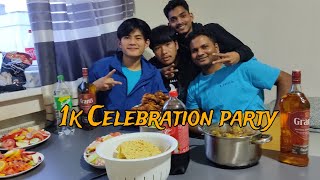 1k subscriber complete celebration with my friends/Thank you YouTube family❤️