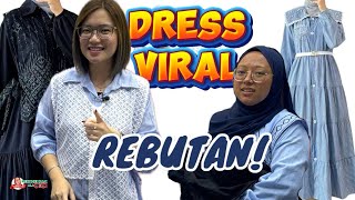 #DRESS DRESS VIRAL YG JADI REBUTAN! BURUAN BORONG! #grosir #tanahabang #fesyen #fashion #bajupesta