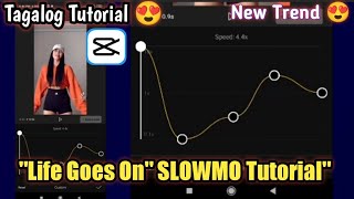 Life Goes On Slowmo Tiktok Tutorial // Capcut Slowmo Tutorial