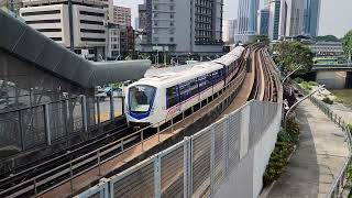 LRT Laluan Kelana Jaya Line Pasar Seni Tunnel KL Kuala Lumpur @exploremalaysia