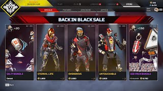 BEST VALUE & Worth It Bundle | Back in Black Sale | Apex Legends Salty Bundle Opening