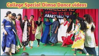 College Special Dimsa Dance videos/ Araku AP in India.