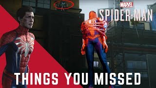 Things You Missed in the SDCC Marvel's Spider-Man Story Trailer!