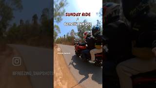 Sunday ride ft. Benelli TRk 502💥 #benelli #rider #youtuber #benellitrk502 #trending #trendingshorts