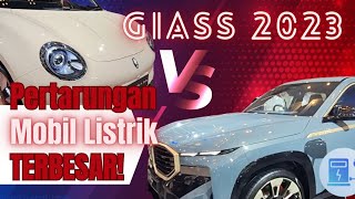 GIIAS ICE BSD 2023 - Indonesia International Auto Show - Unjuk GIGI Mobil Listrik BMW, MERCY, KIA