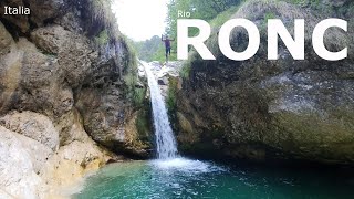 Canyoning rio RONC, Italia 2021