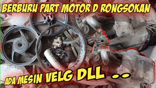 berburu part motor di rongsokan dapat mesin C70 velg racing