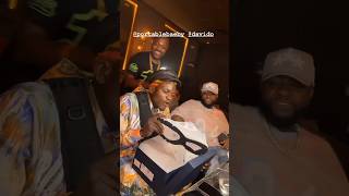 Davido & Portable: Moment Davido Gave Portable a Shoe Worth 15 million Naira #shorts #shortsvideo