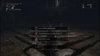 Bloodborne. Amygdala (defiled dungeon) Boss Fight