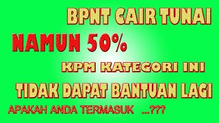 BPNT cair tunai, KPM kategari ini malah tidak dapat banruan lagi