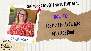 Travel Ads - How To Post in 21 FB Groups