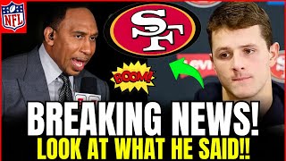 🚨URGENT NOW! SEE WHAT BROCK PURDY SAID IN THE INTERVIEW! 49ERS NEWS! SAN FRANCISCO 49ERS NEWS!