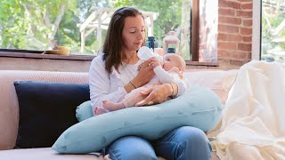 Babymoov's Sustainable Maternity Pillow: Comfort for Pregnancy & Beyond!